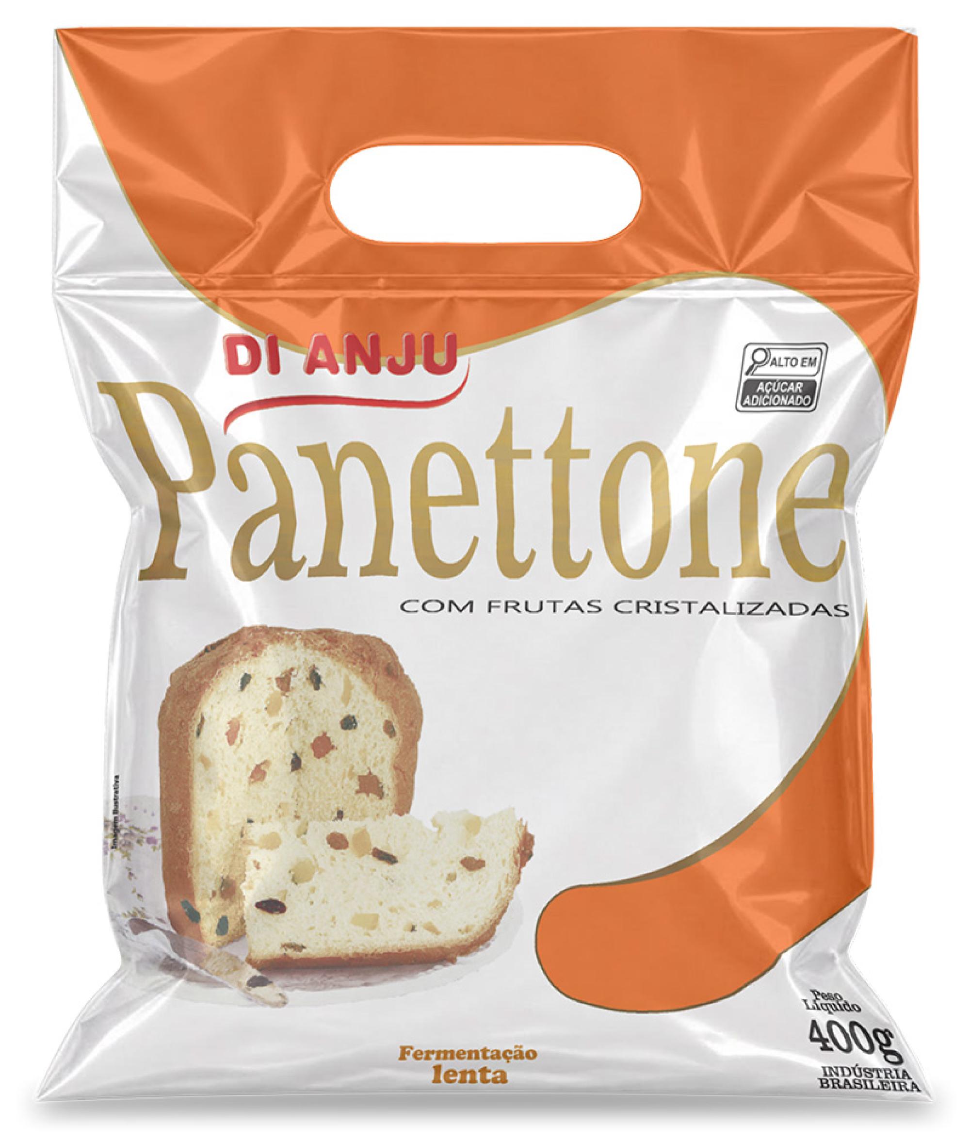 Panetone de Frutas Cristalizadas 400h